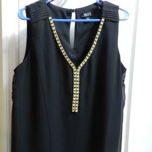 SLNY BLACK DRESS  SIZE 14